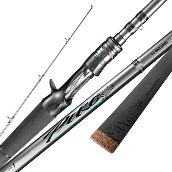 HANDING M1 Swimbait Rod 7'6 Musky Rod Heavy Casting Rod
