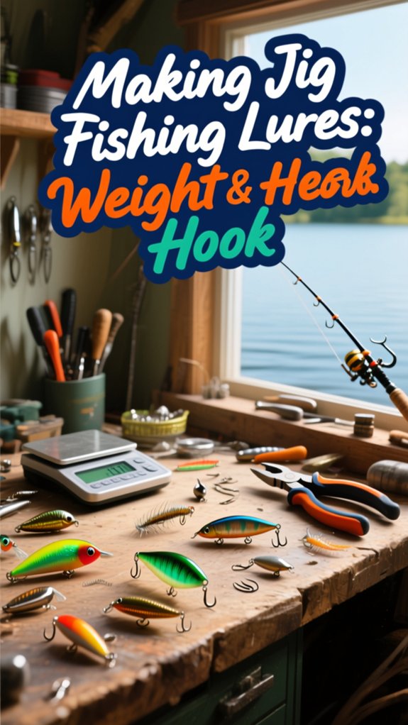 How To Make Jig Fishing Lures With The Right Weight And Hook