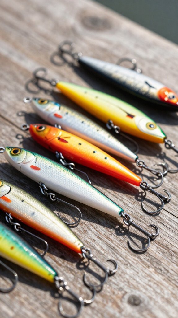 match lure color to water clarity
