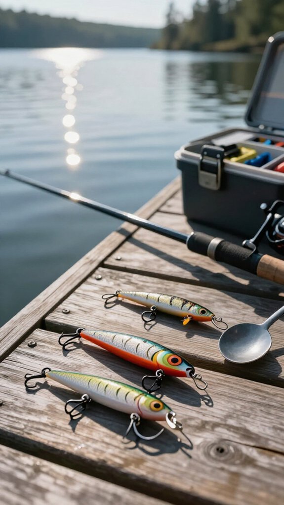 match lures to depth