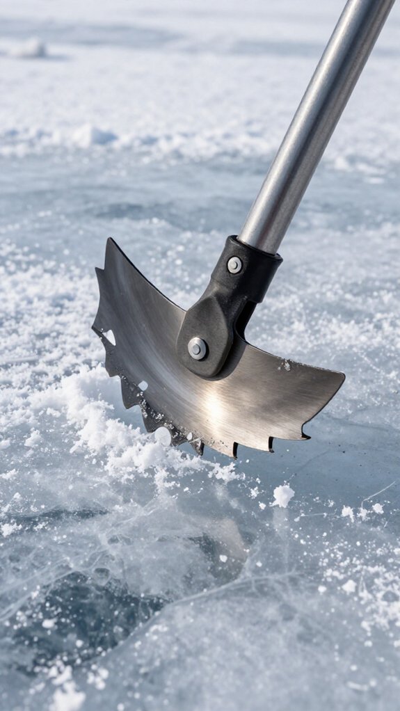 matching blades to ice