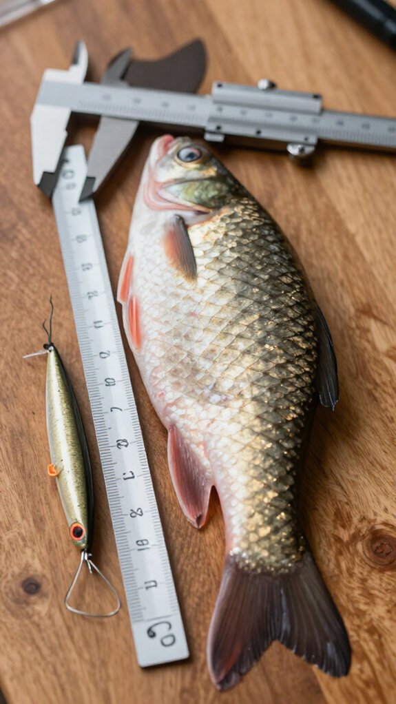 measure baitfish accurately consistently
