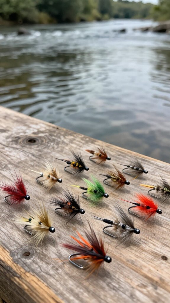 minimalist fishing pattern selection