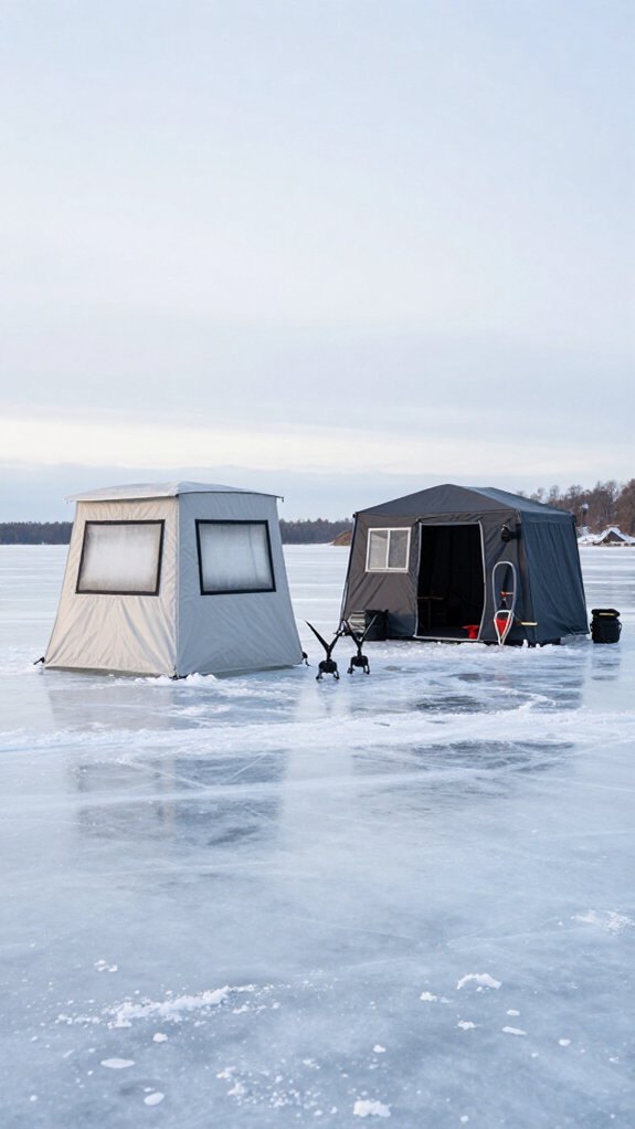 mobile or stationary shelter choices