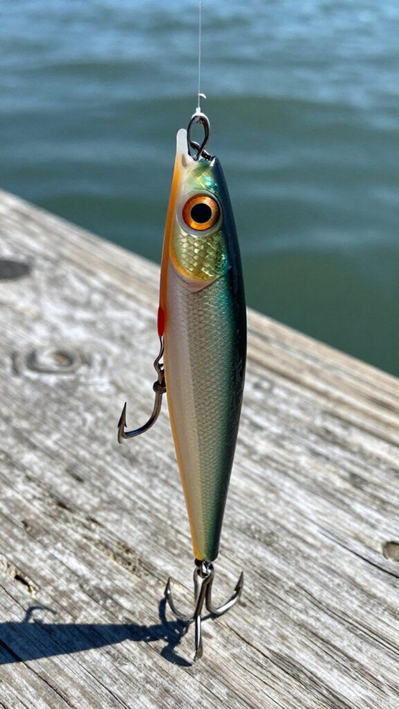 pierce bait straight center
