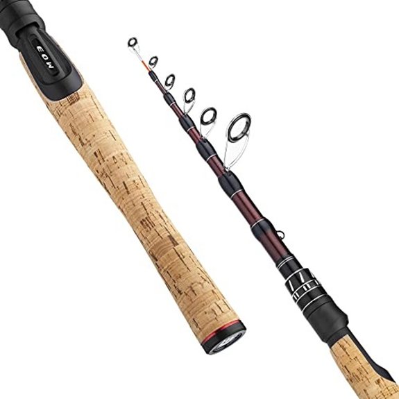 EOW XPEDITE Portable Telescopic Fishing Rods Spinning & Casting Poles