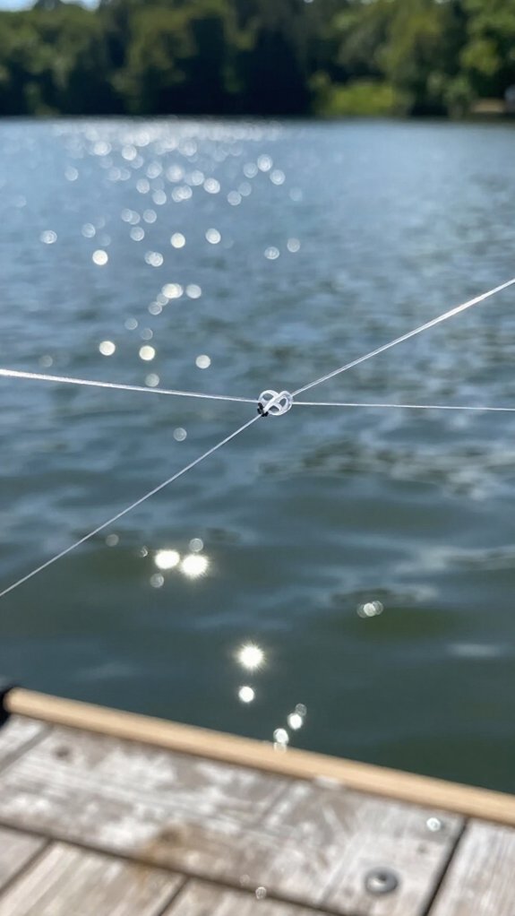 proper knot for line joining