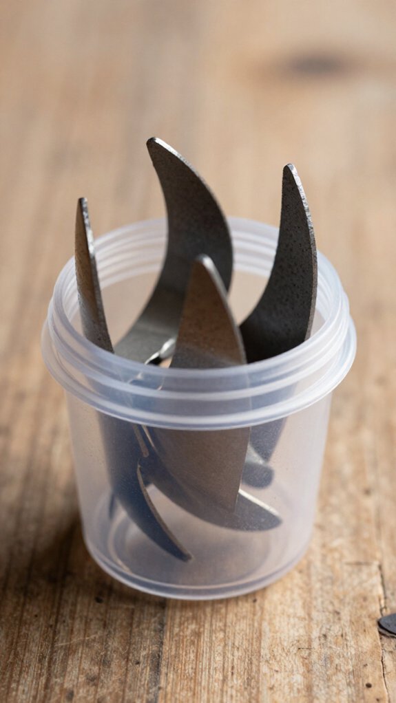 protect blades with cups