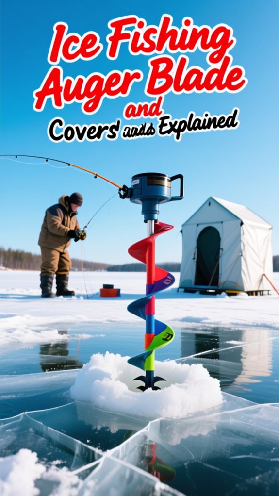 Ice Fishing Auger Blade Covers and Guards Explained