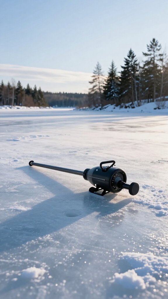 quiet ice fishing techniques
