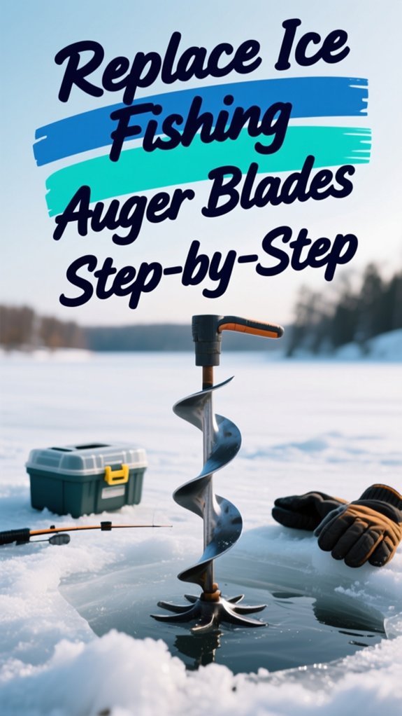 How to Replace Ice Fishing Auger Blades: Step-by-Step