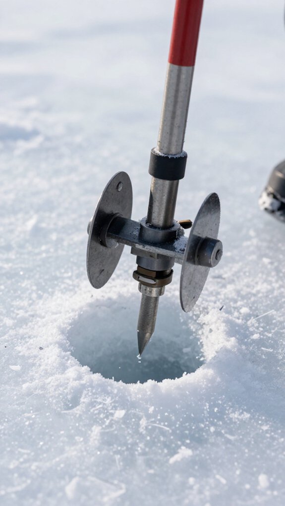safe auger removal technique