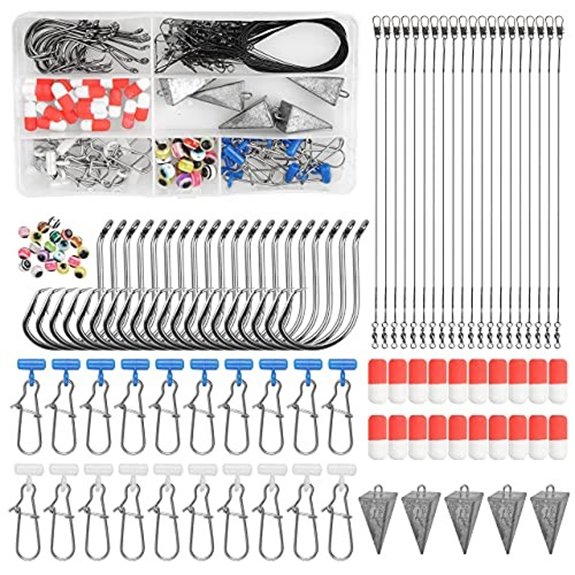 105PCS Surf Fishing Tackle Kit for Saltwater