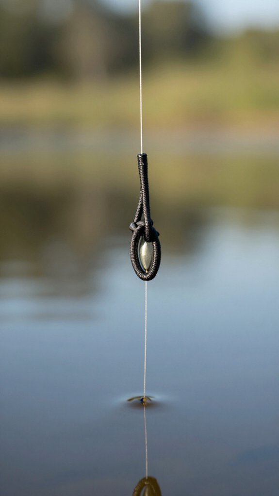 secure knots ensure proper lure