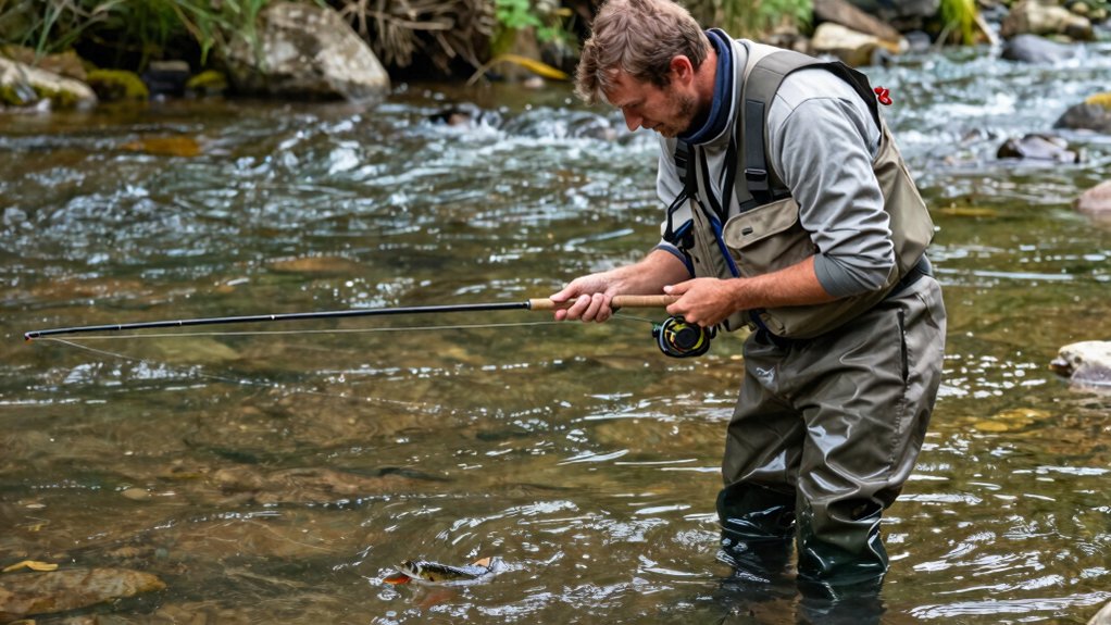 selecting flies for water conditions