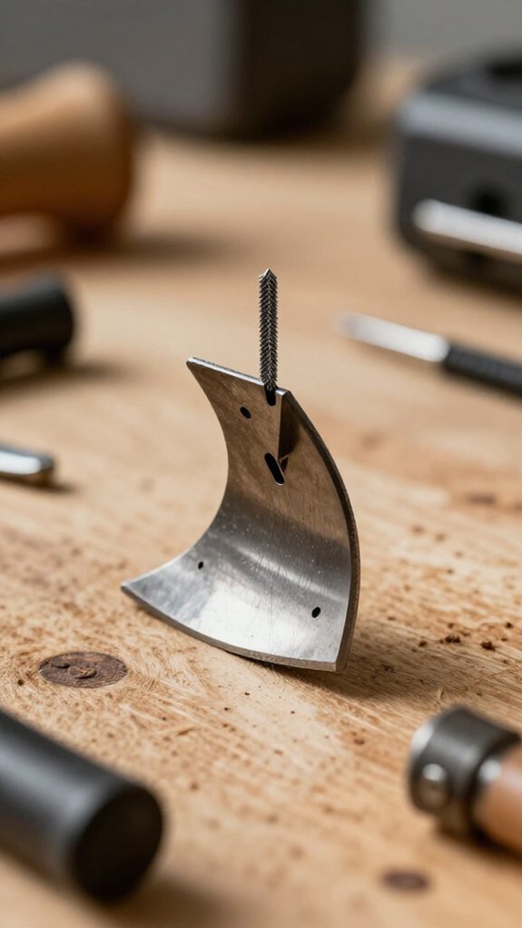 sharpen top bevel only