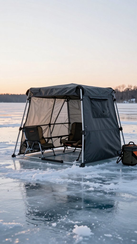 shelter size weight portability