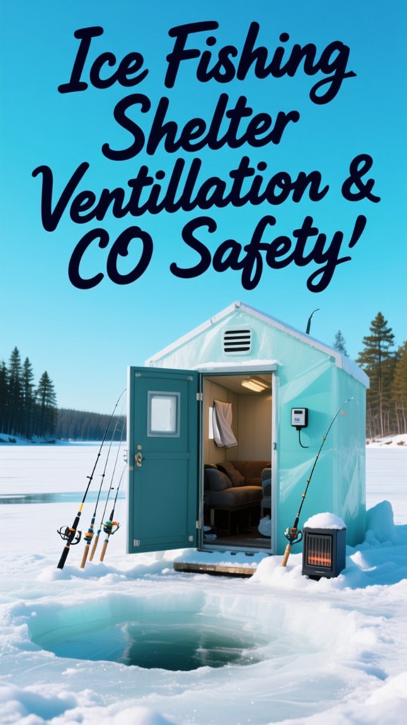 Ice Fishing Shelter Ventilation and Carbon Monoxide Safety