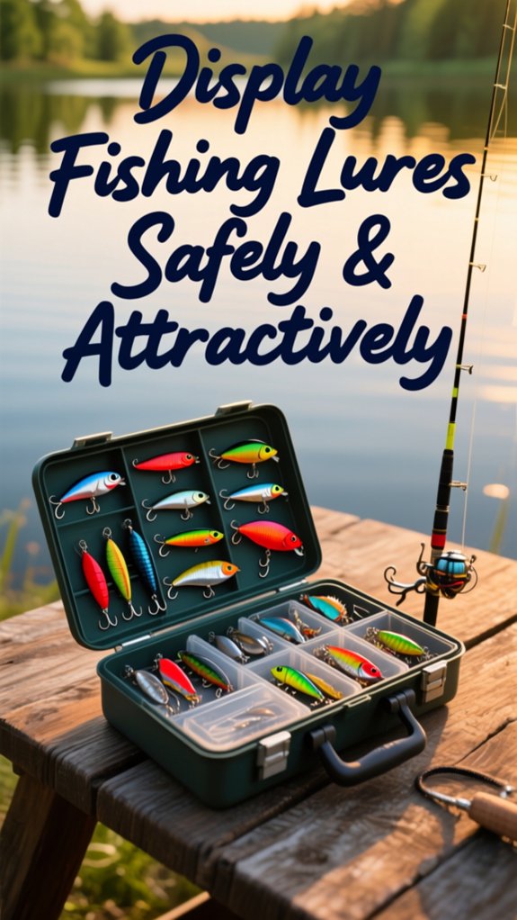 How To Display Fishing Lures Safely And Attractively