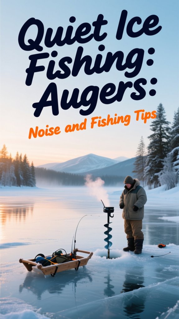 Quiet Ice Fishing Augers: Noise and Fishing Tips