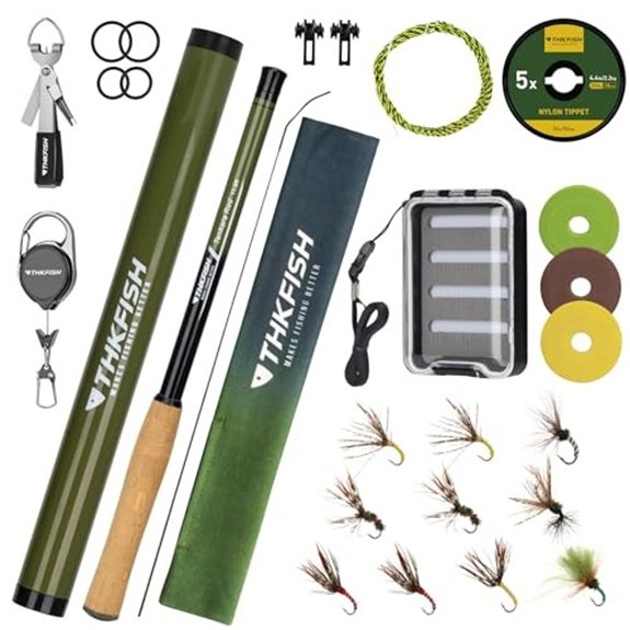 THKFISH Tenkara Fly Fishing Rod Kit (11.6 FT)