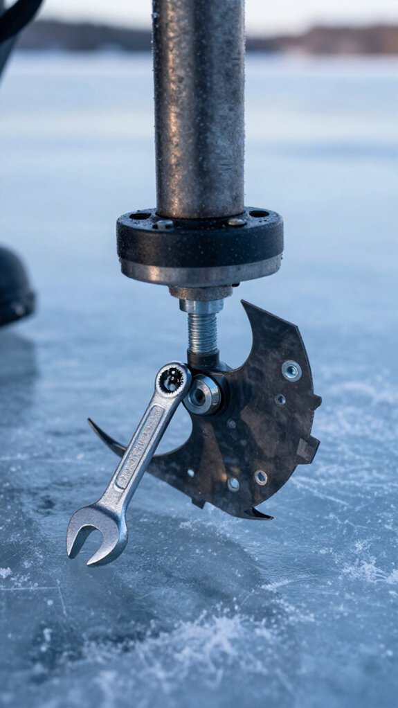 tighten bolts to secure