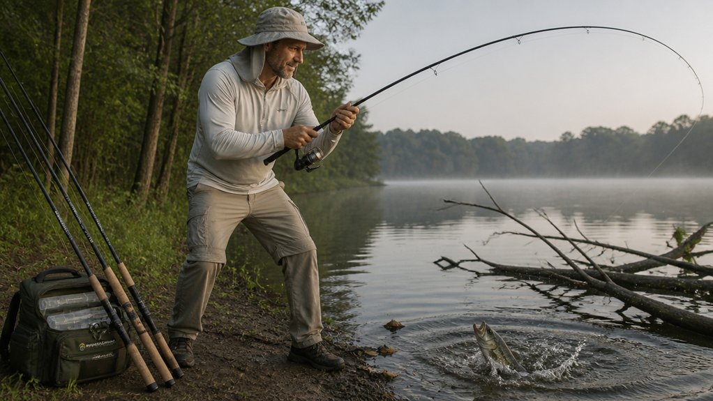 top beginner bass rods