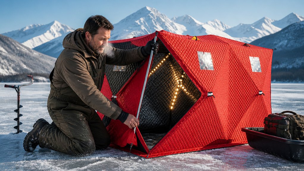 top insulated fishing shelters