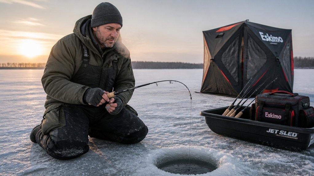 top trout ice rods
