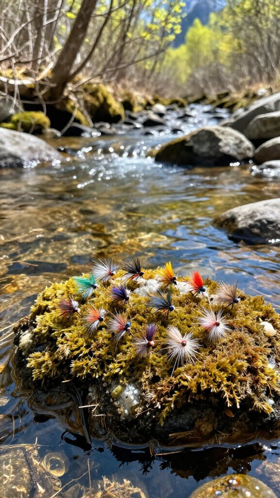 trout feeding by temperature