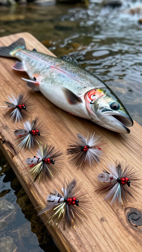 tube flies versus hooked patterns
