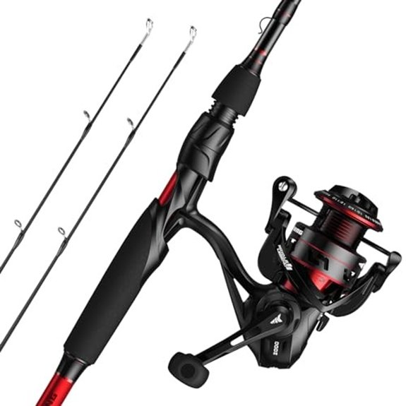 KastKing Royale Legend II Twin-Tip Spinning Combo 3000 Reel 7'0 M Rod