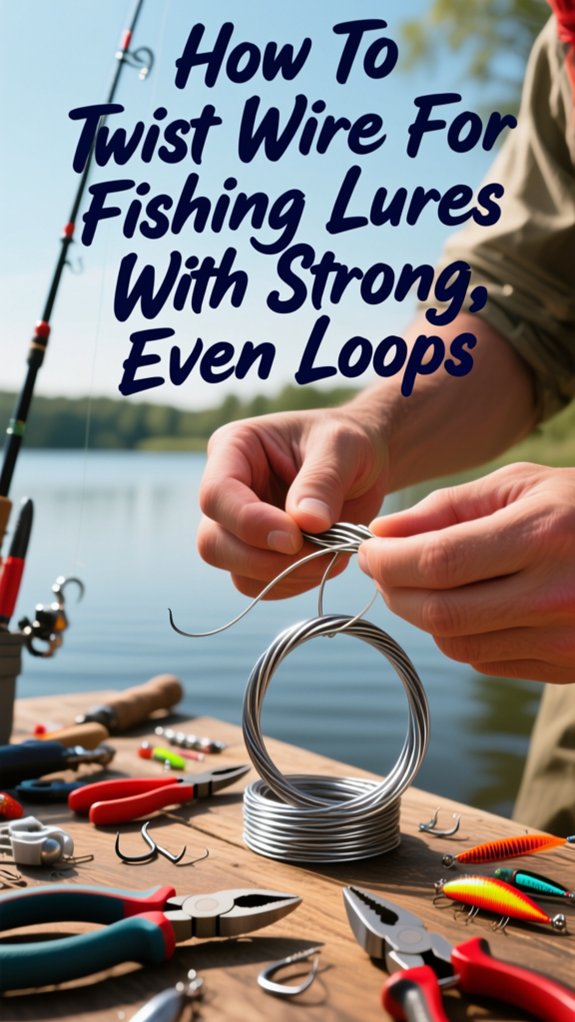How To Twist Wire For Fishing Lures With Strong, Even Loops