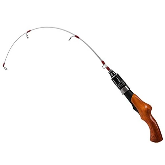 Ice Fishing Rod 22in Ultralight Small Spinning Rod for Ice Fishing