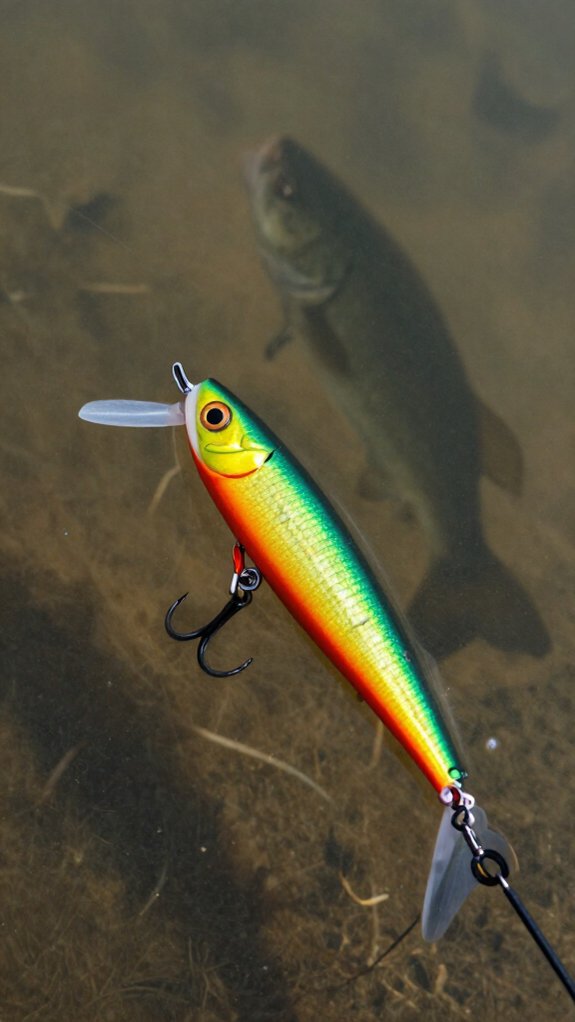 water clarity influences bass vision